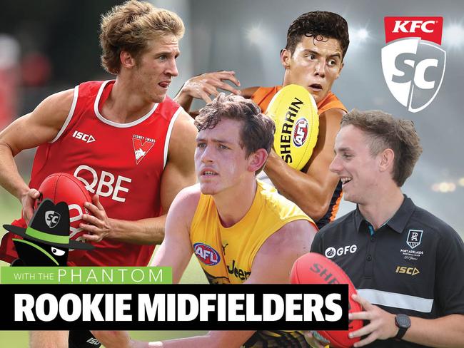 SuperCoach 2020: The Phantom's rookie midfielders