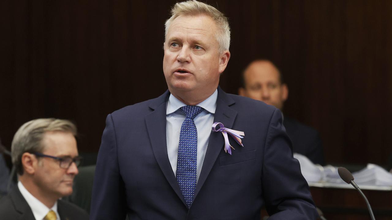 Premier Jeremy Rockliff. Final question time in the Tasmanian parliament for 2023. Picture: Nikki Davis-Jones