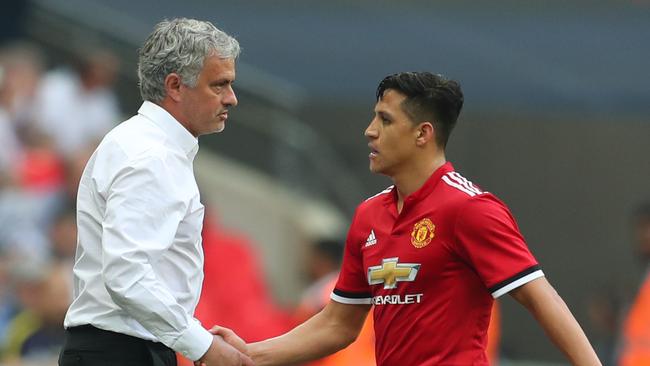 Alexis Sanchez sent a WhatsApp message to teammates suggesting he had won a bet on Jose Mourinho’s sacking.