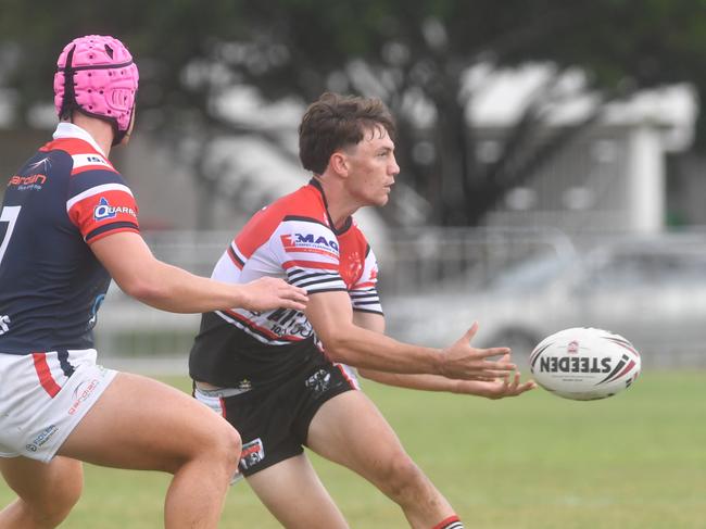 Kirwan State High School hosts St Patrick's College, Mackay, in round 1 of the 2025 Aaron Payne Cup. Picture: Evan Morgan