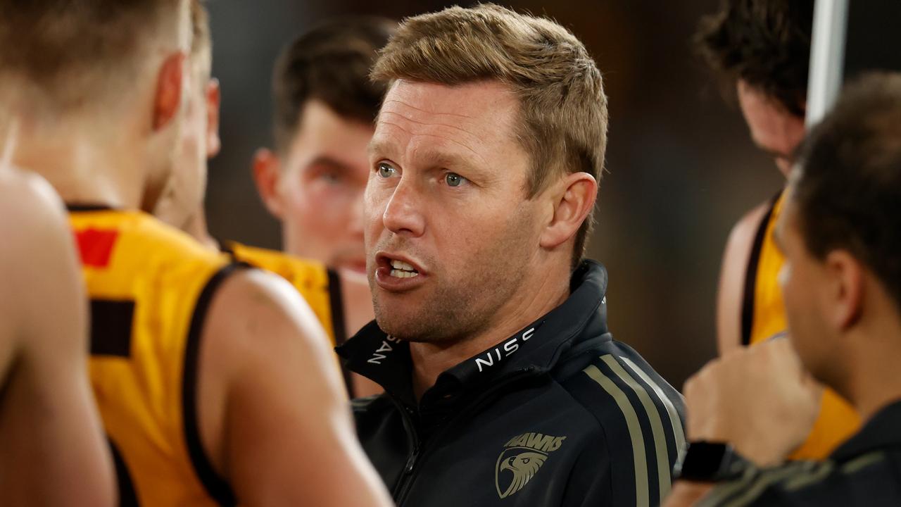 The Hawks probably exceeded expectations in Mitchell’s first year in charge. The departure of some serious top-end experience makes that unlikely in 2023.