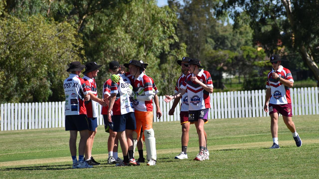 On-field action from the third round match-up Ross XI v Jonesy XI at Briggs Oval.