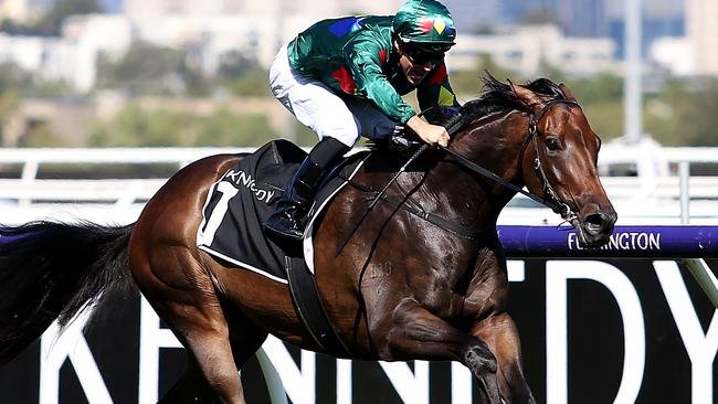 Alligator Blood takes out the Group 1 Australian Guineas in March.