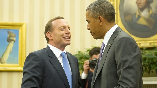 Tony Abbott and Barack Obama