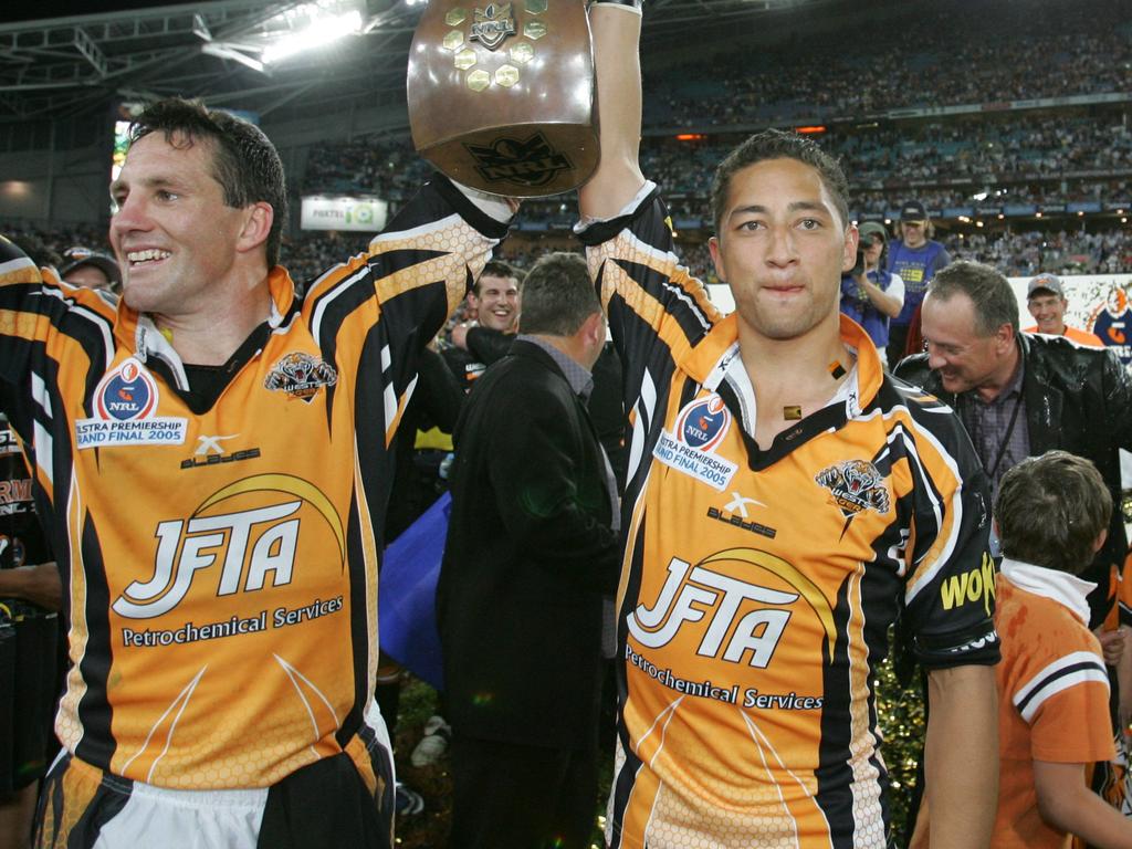 NRL: 2005 Wests Tigers grand final team, where are they now, Benji Marshall  flick pass