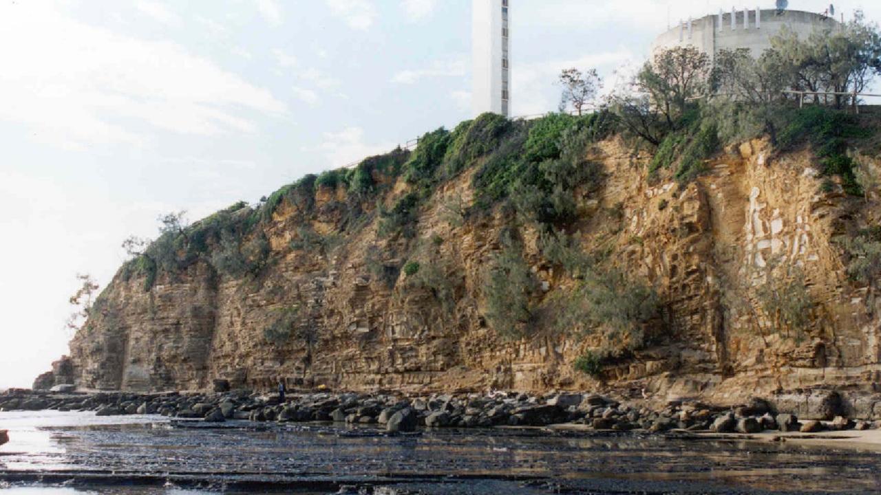 Meghan’s body was discovered at the bottom of the Point Cartwright cliffs. Picture: Queensland Police