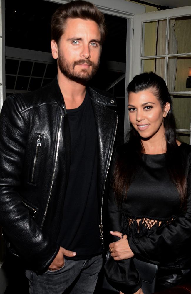 Scott Disick and Kourtney Kardashian have three children together. Picture: Chris Weeks/Getty Images for Calvin Klein