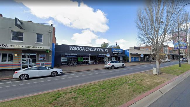 Fitzmaurice St in Wagga. Picture: Google Maps