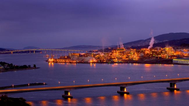 Nyrstar’s Lutana zinc works in Hobart, Tasmania.