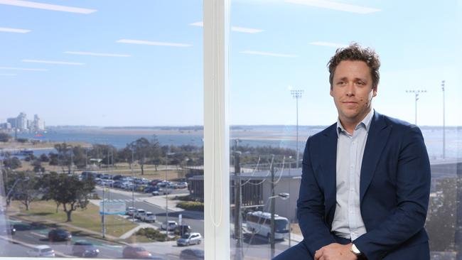 Matthew Schneider was the director of Urbis and heads up the Gold Coast office at Southport. Picture Glenn Hampson