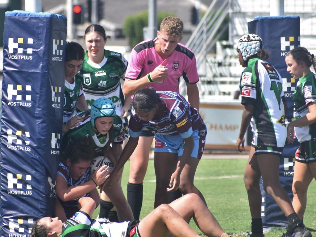 The CQ Capras underage teams first games at Browne Park, Rockhampton, on February 25, 2023.