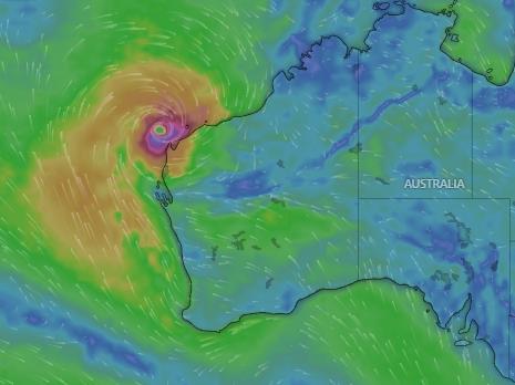 Warning as Cyclone Sean closes in