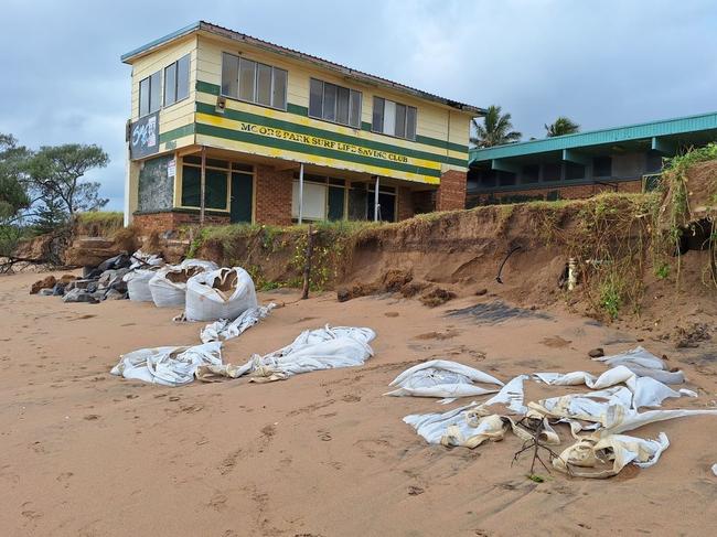 Scramble to save surf club after heavy beach erosion