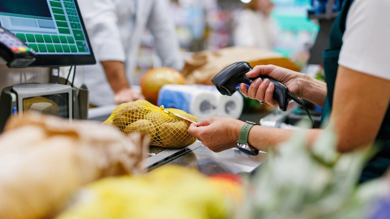 As many as 80 per cent of Australians are struggling to afford groceries, with 11 per cent struggling a lot. File picture