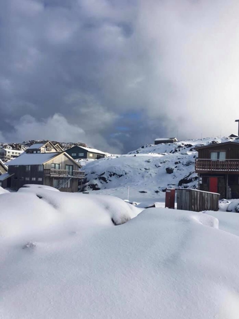 View from Ben Lomond snow sports. Picture:Rob Ikin (please note no facilities at Ben Lomond apart from public toilets are open yet)