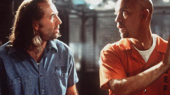 Popular choice ... with Nicholas Cage in Con Air (1997). Picture: Supplied.