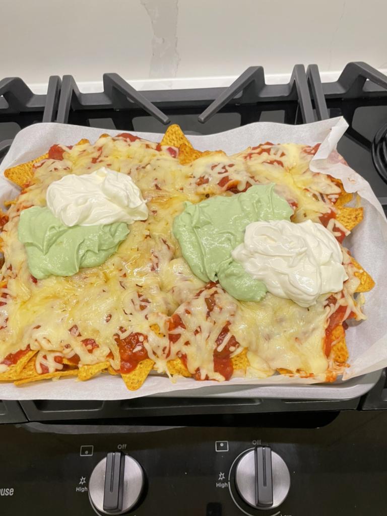 The mum said nachos are a budget-friendly dinner option that always go down a treat. Picture: Supplied.