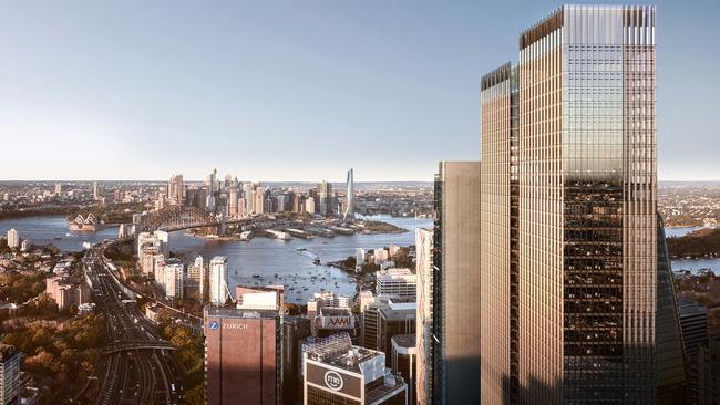 An artist’s impression of Stockland’s Affinity Place project in North Sydney.