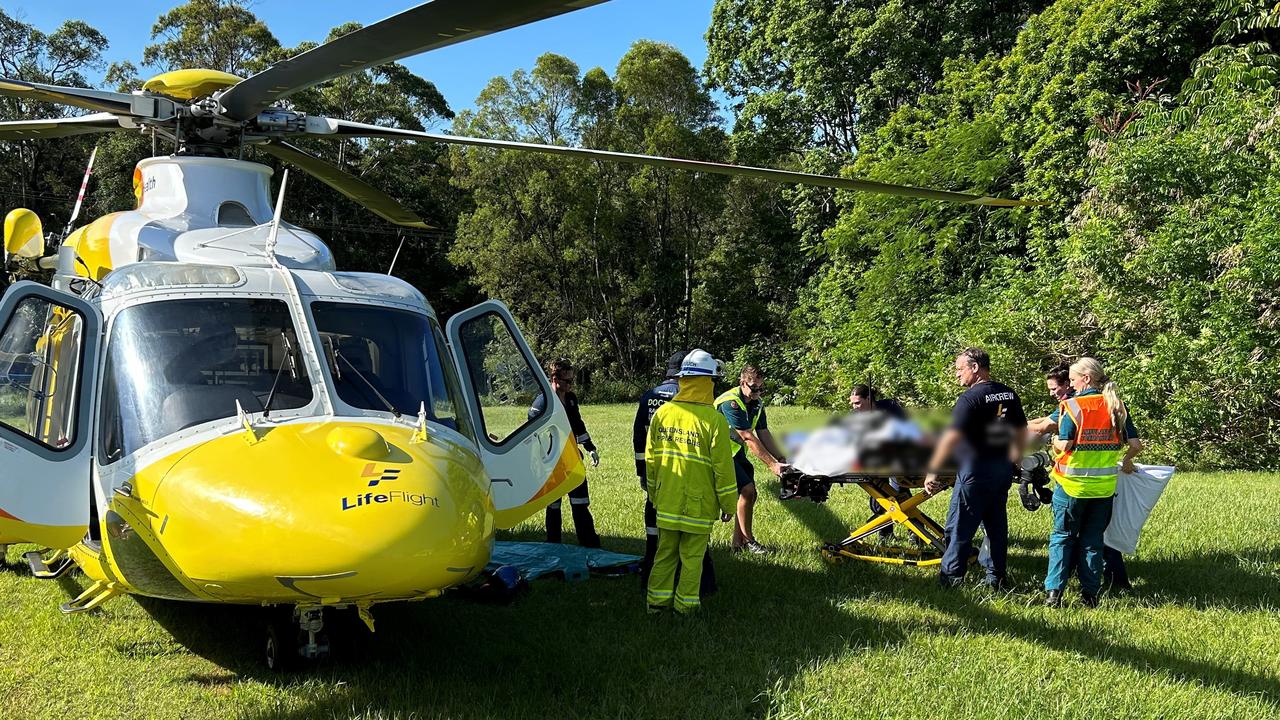 Teen boy on bike fighting for life after crashing with motorbike