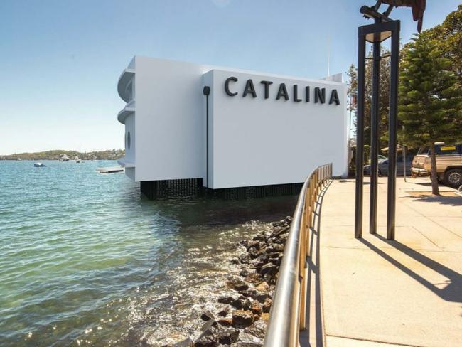 Plans for restaurant Catalina at Rose Bay