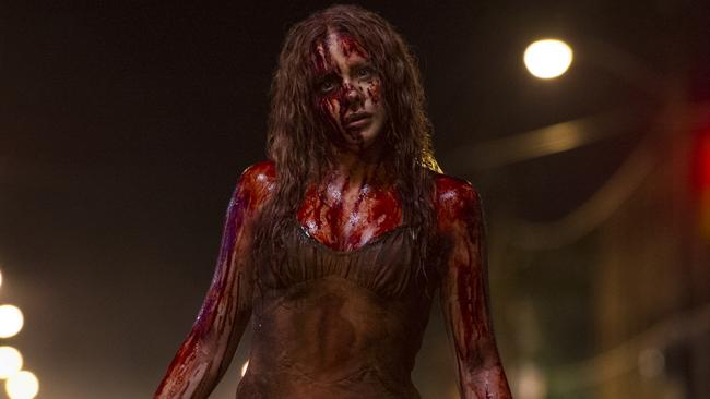 Chloe Moretz in horror thriller Carrie.