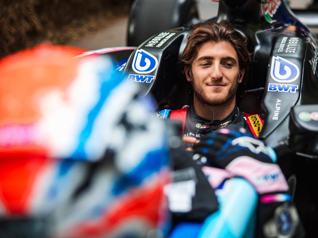 Jack Doohan is excited to launch into his F1 career with Alpine. Picture: Getty Images