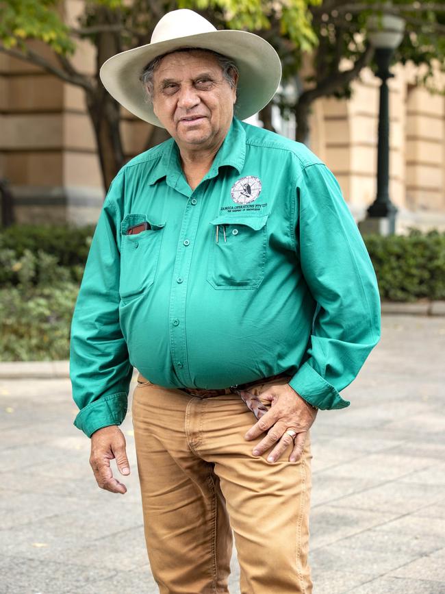 Aboriginal elder Colin McLennan. Picture: Richard Walker/AAP