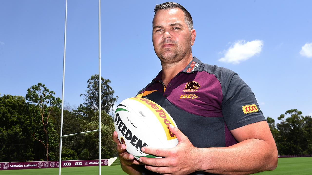 Anthony Seibold joined the Broncos in December, 2018. Picture: AAP, John Gass