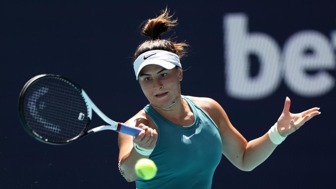 Bianca Andreescu has had a shocking run with injury. (Photo by Clive Brunskill/Getty Images)