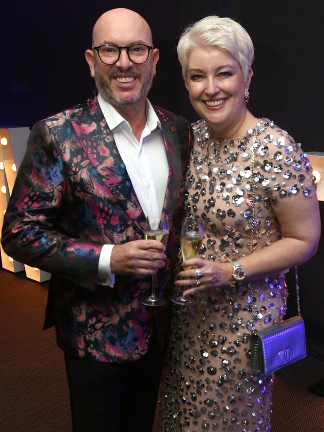 Stuart Giles and Cathie Reid