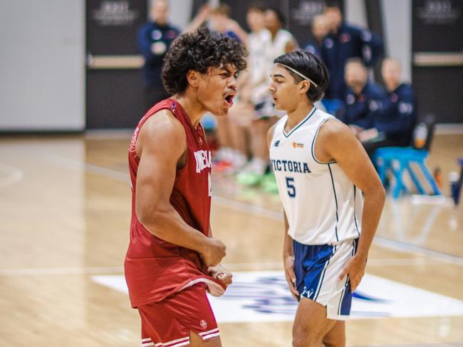 Queensland teenage sensation Roman Siulepa in action at the Under-20 and Ivor Burge National Championships. Picture: Taylor Earnshaw