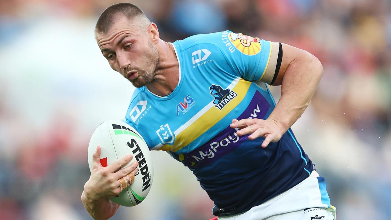 Kieran Foran will miss Gold Coast’s final trial match. Picture: Getty Images