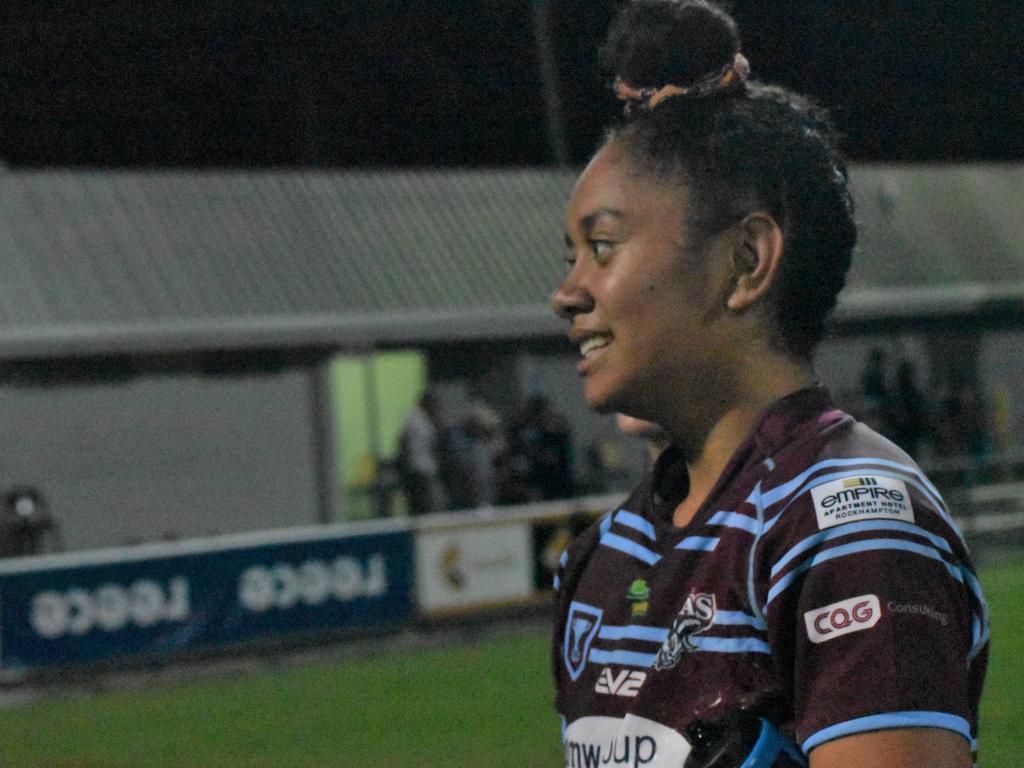 CQ Capras' centre Emma Paki scored a brilliant try in the last minute of the game to seal the win.