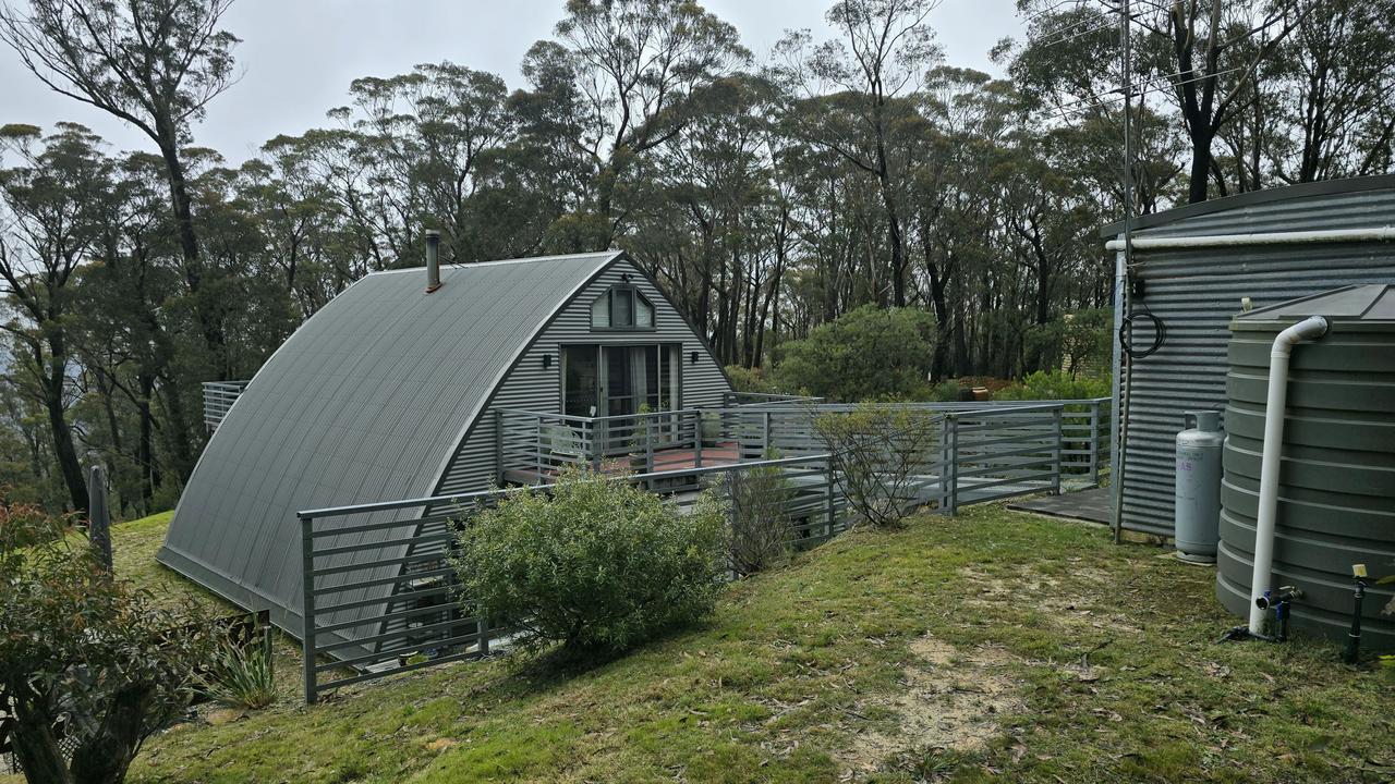 Paul Cameron's home in Dargan has been built to withstand a bushfire.