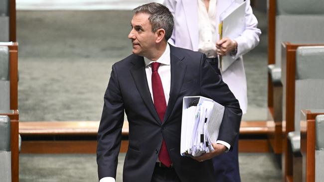 Jim Chalmers will unveil a $900m fund to incentivise the states and territories to implement productivity enhancing reforms. Picture: NewsWire / Martin Ollman