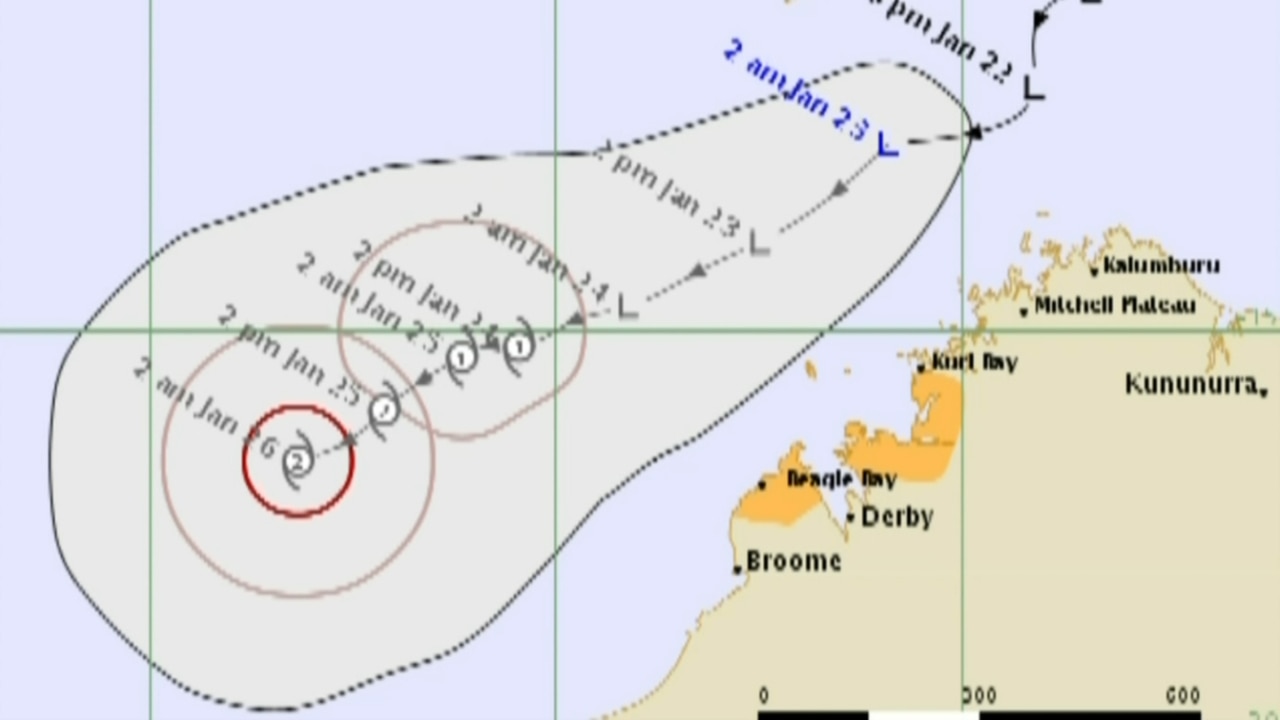 Tropical Cyclone To Form Off Wa Coast Sky News Australia 2267