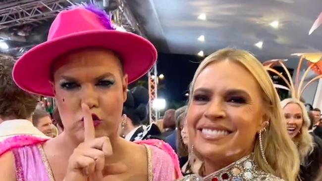 Hans and Sonia Kruger at the Logies 2022