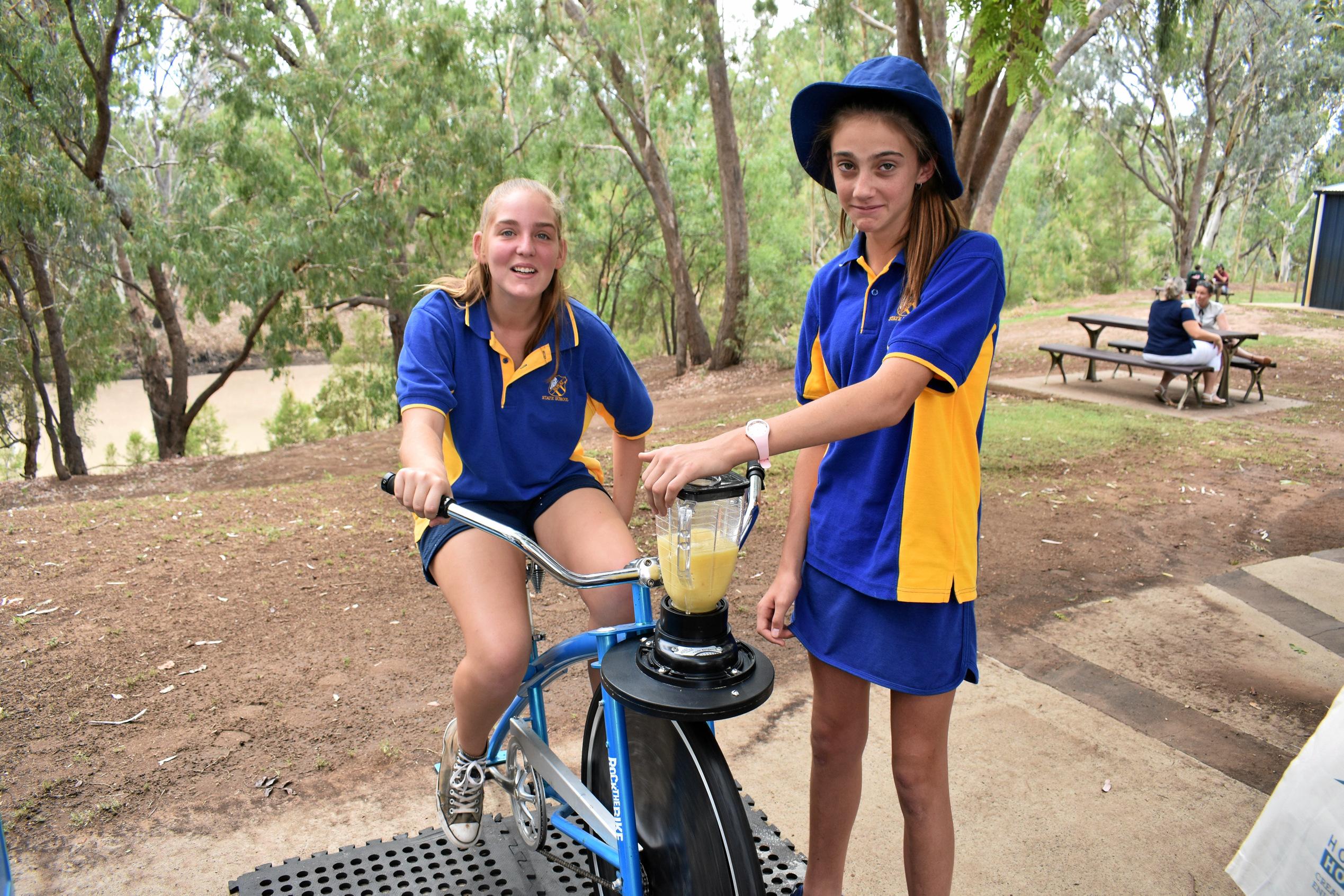 Ellie Watson and Kiahan Ash. Picture: Jorja McDonnell