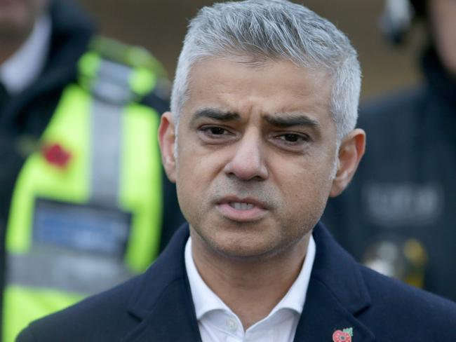 Mayor of London Sadiq Khan has hit back at Donald Trump. Picture: AFP/Daniel Leal-Olivas