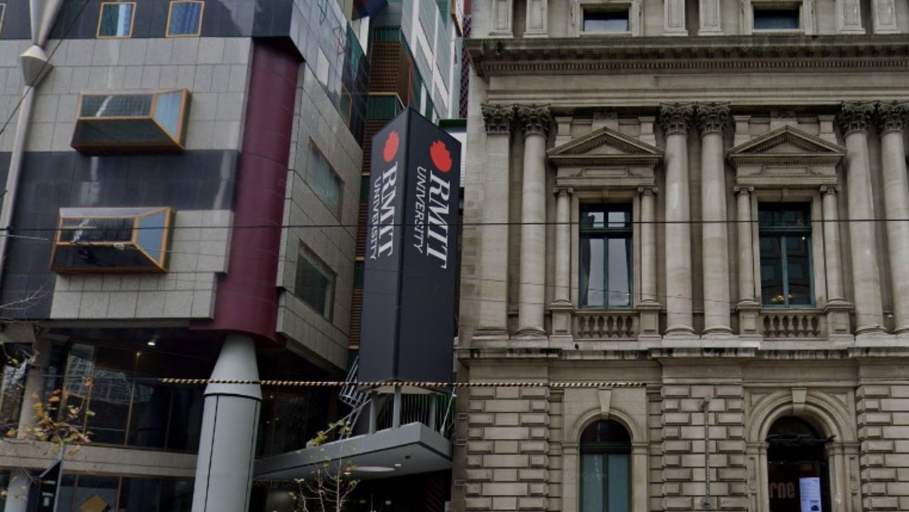 RMIT city campus in the Melbourne CBD. All campuses will stay open during the strikes. Picture: Google