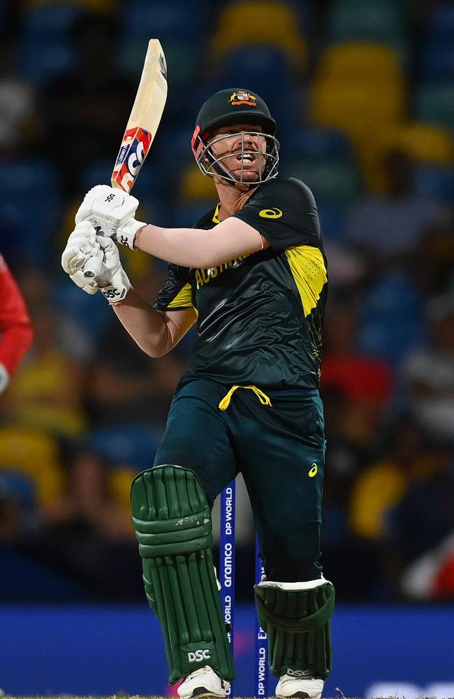 David Warner was great in the win against Oman. Picture: Getty Images