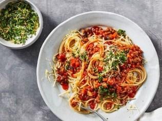 Try this amazing twist on traditional spaghetti bolognese