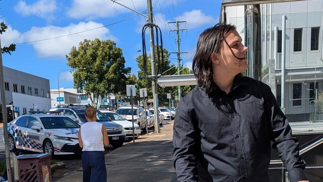 Justin John Downes, 19, pleaded guilty to one count of using electronic communication to procure a child under 16 in a sexual act before Toowoomba District Court on Monday February 24, 2025. Picture: NewsCorp Australia