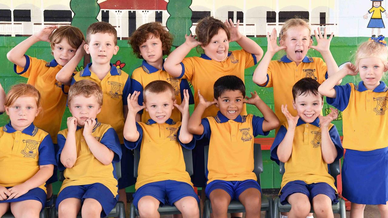 MY FIRST YEAR: Maryborough Central State School Preps. Picture: Patrick Woods.