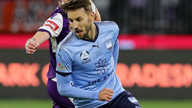 Milos Ninkovic was awarded the Joe Marston Medal