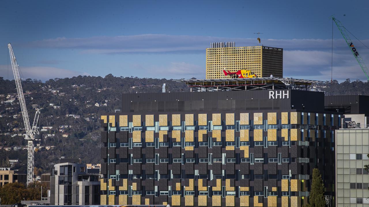 Ambulance Tasmania: Royal Hobart Hospital Helipad Used Almost 30 Times ...