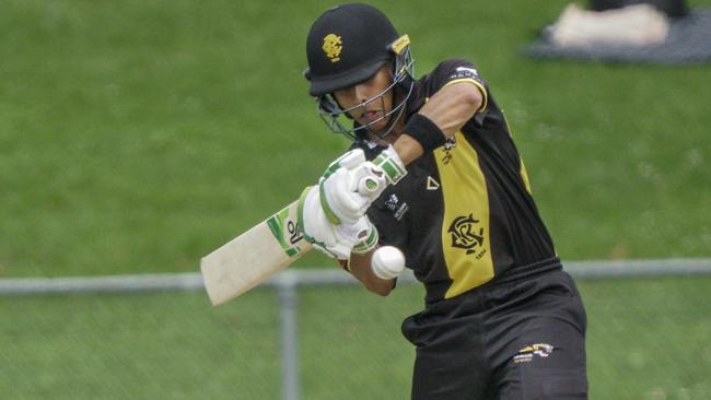 Yash Pednekar batting for Richmond. Picture: Valeriu Campan