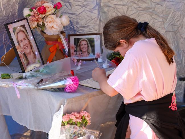 Both young and old came to remember Samantha Murphy. Picture: Brendan Beckett