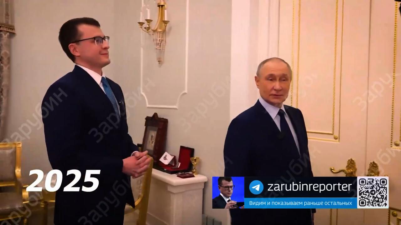 The reporter asked to see inside the room. Picture: Telegram