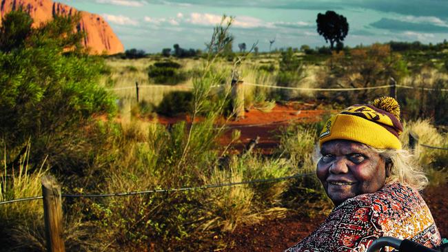 Anangu law woman Napananga Nelly Patterson. Picture: Justine Walpole